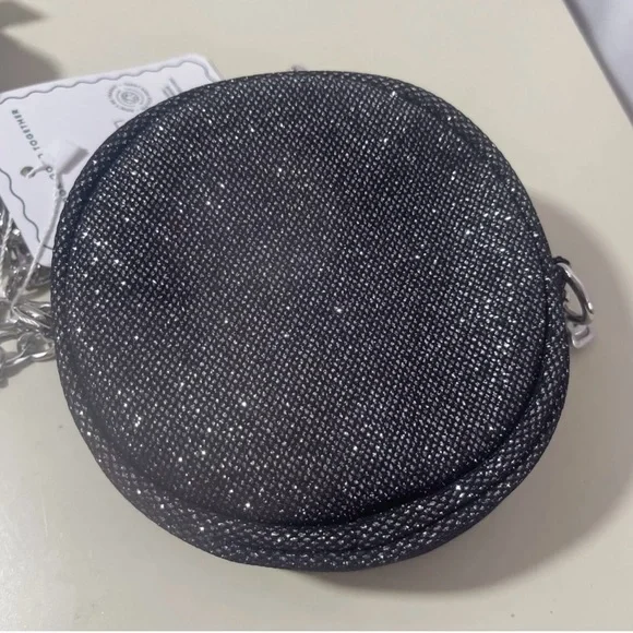 Skinny Dip London NWT Smiley Face Bag EMOJI Smile Sparkle Bling Purse - Picture 5 of 8